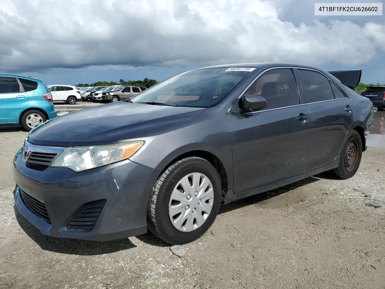 2012 Toyota Camry Base VIN: 4T1BF1FK2CU626602 Lot: 59207734