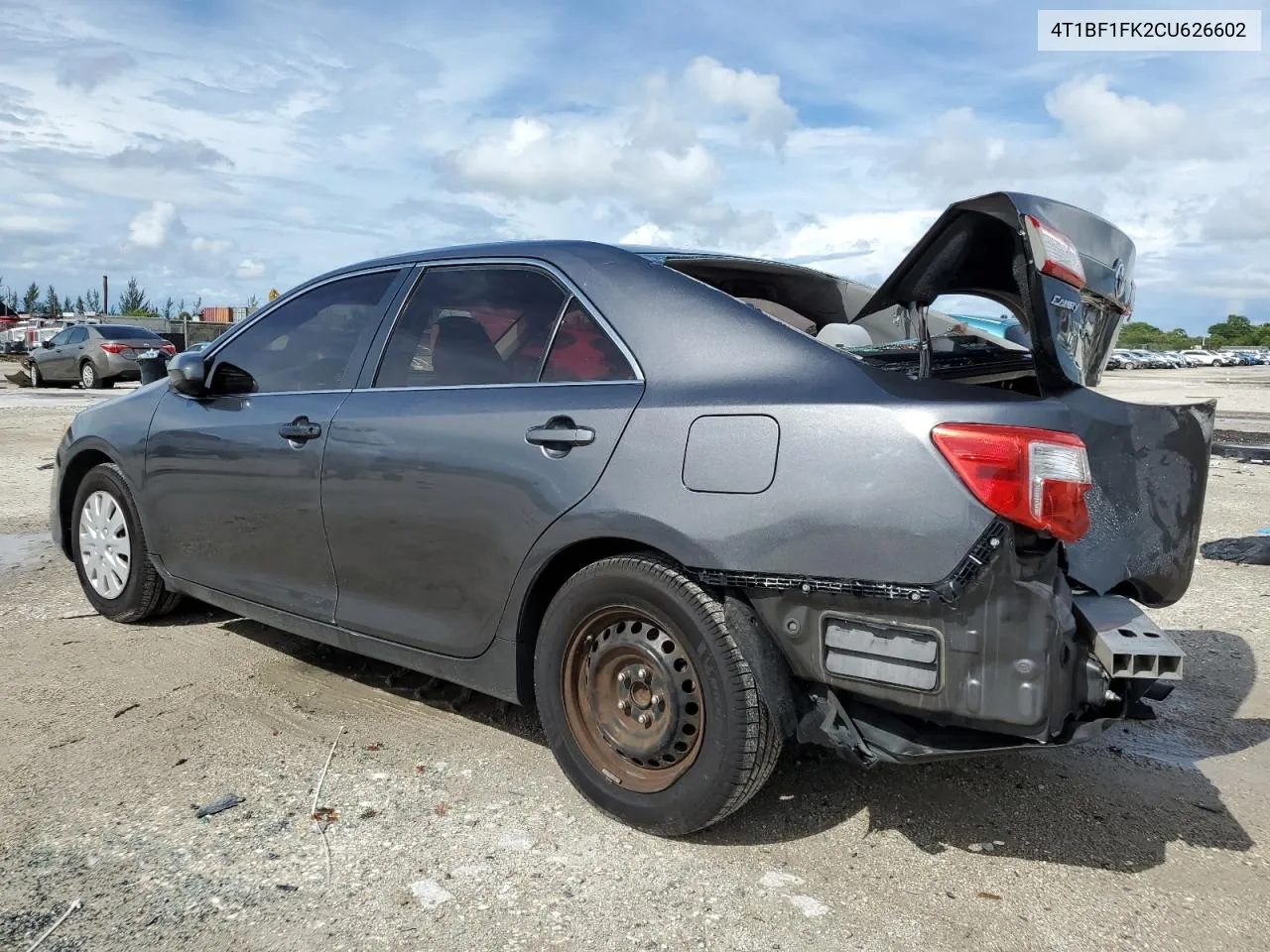 2012 Toyota Camry Base VIN: 4T1BF1FK2CU626602 Lot: 59207734