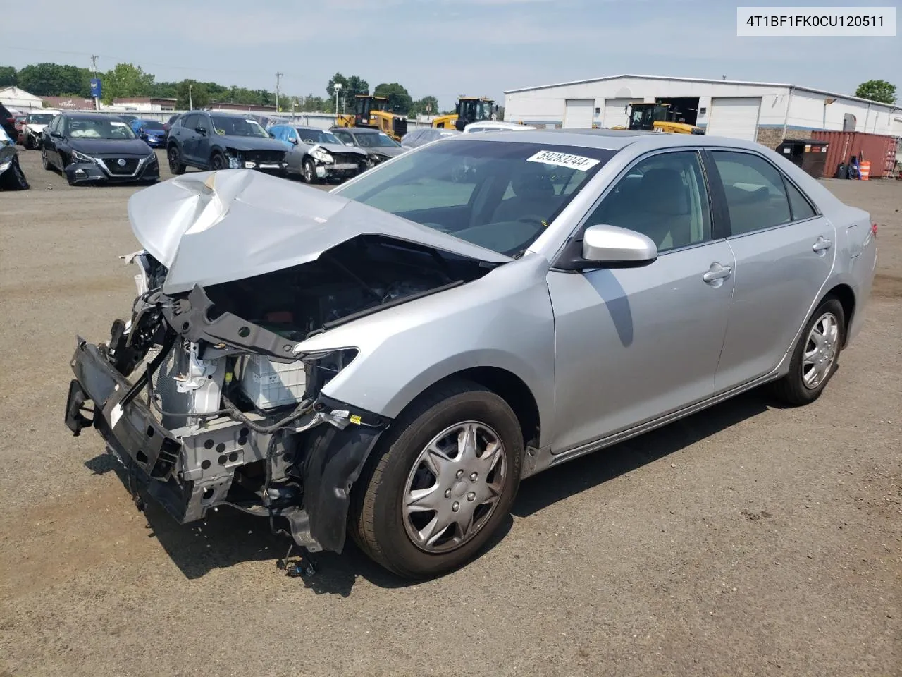 2012 Toyota Camry Base VIN: 4T1BF1FK0CU120511 Lot: 59283244