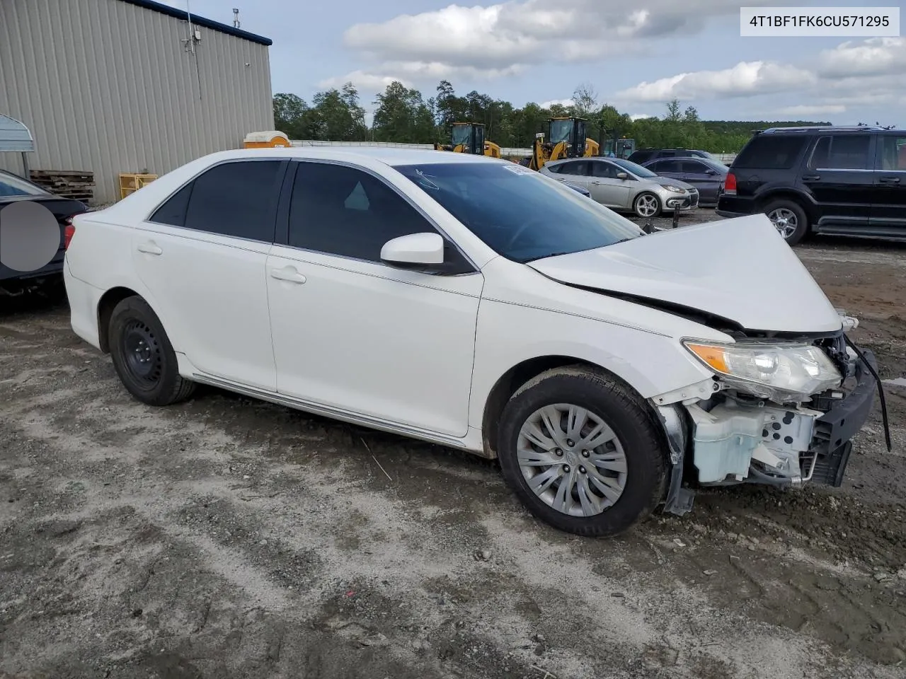 2012 Toyota Camry Base VIN: 4T1BF1FK6CU571295 Lot: 59330864