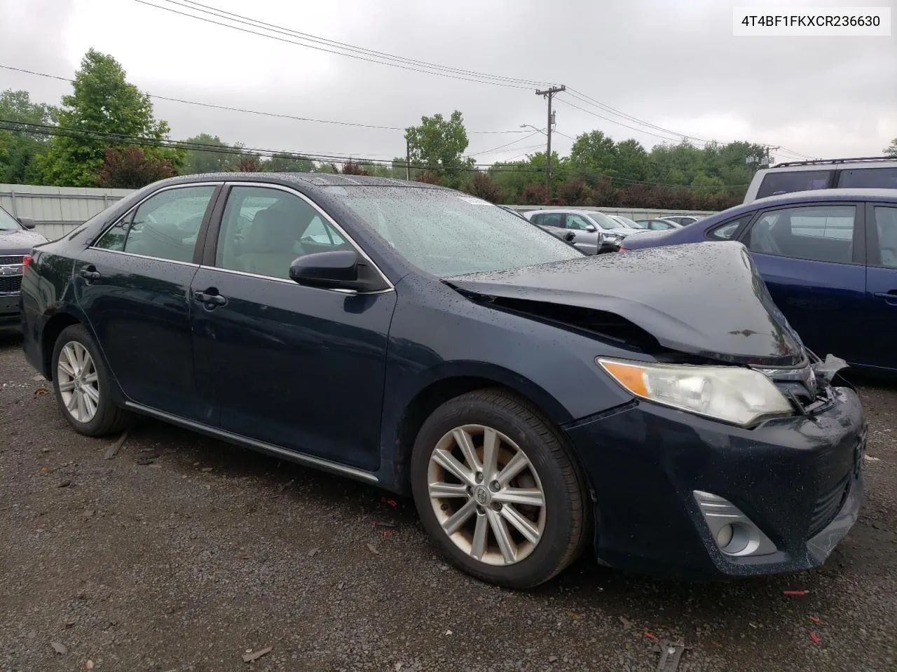 4T4BF1FKXCR236630 2012 Toyota Camry Base