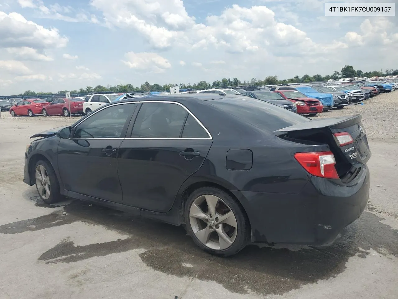 2012 Toyota Camry Se VIN: 4T1BK1FK7CU009157 Lot: 60300284