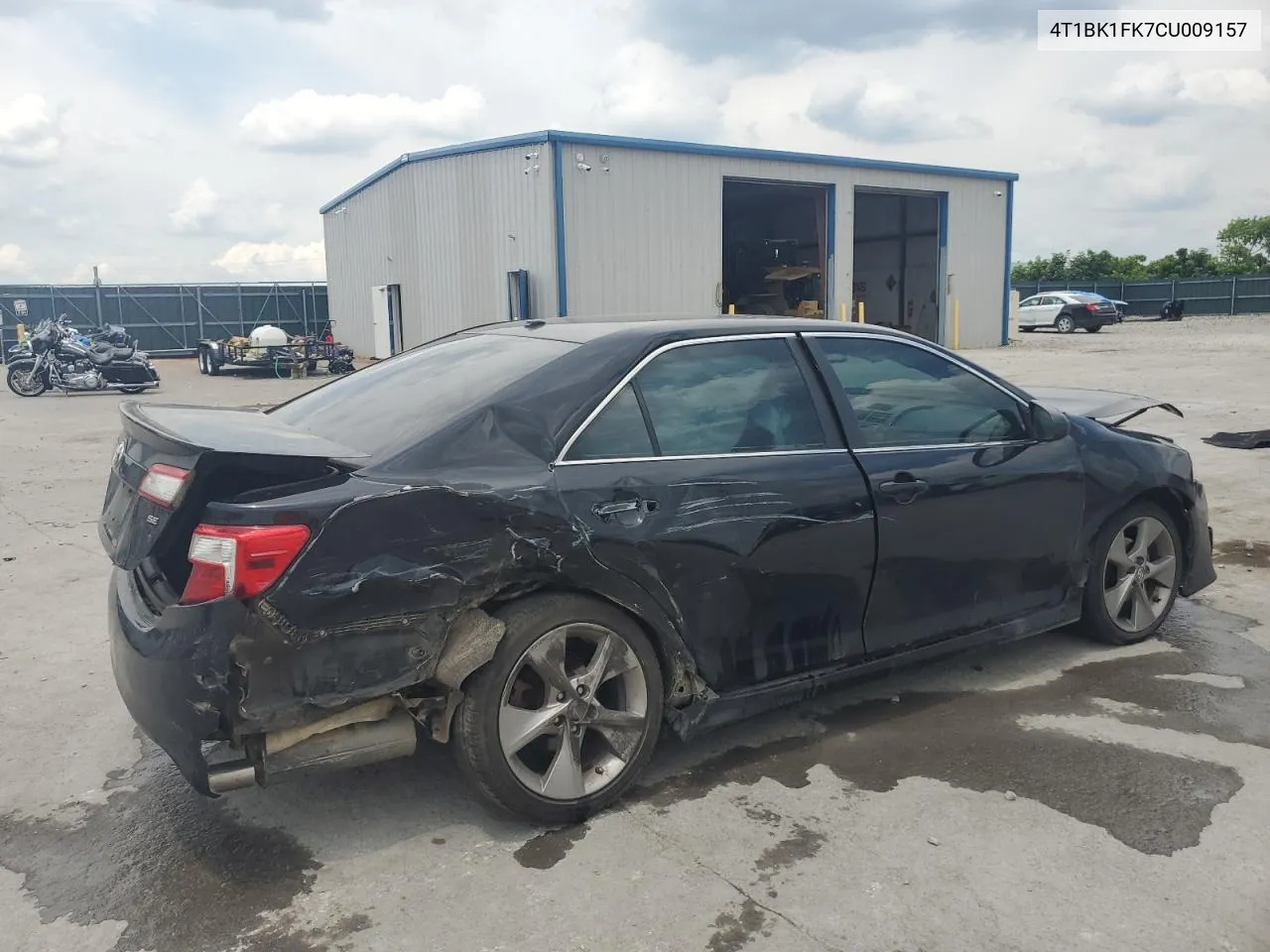 2012 Toyota Camry Se VIN: 4T1BK1FK7CU009157 Lot: 60300284