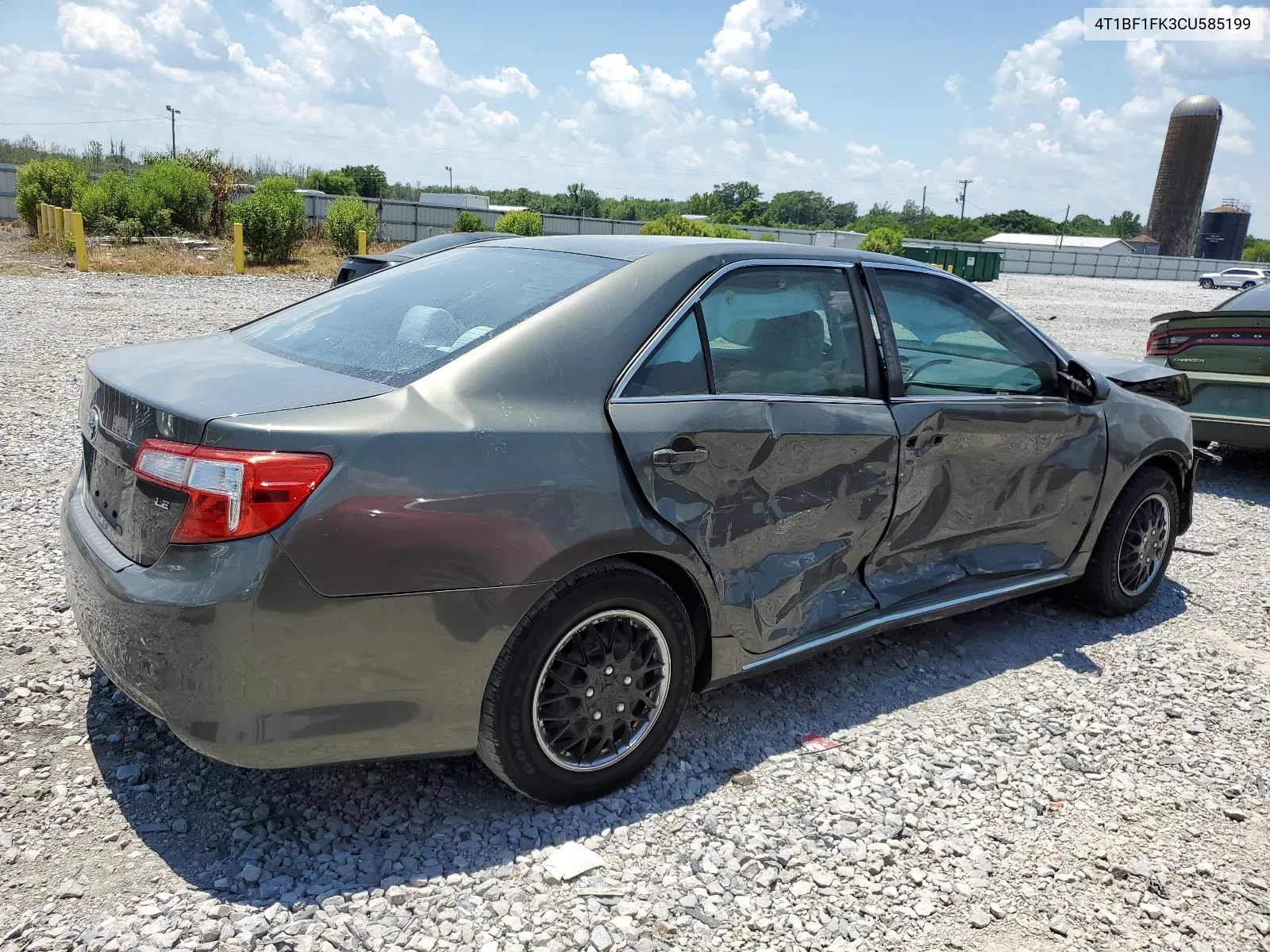 2012 Toyota Camry Base VIN: 4T1BF1FK3CU585199 Lot: 60419894