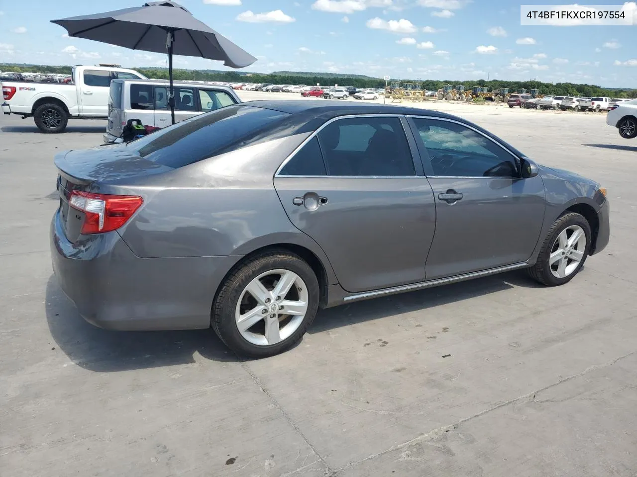 2012 Toyota Camry Base VIN: 4T4BF1FKXCR197554 Lot: 60737414