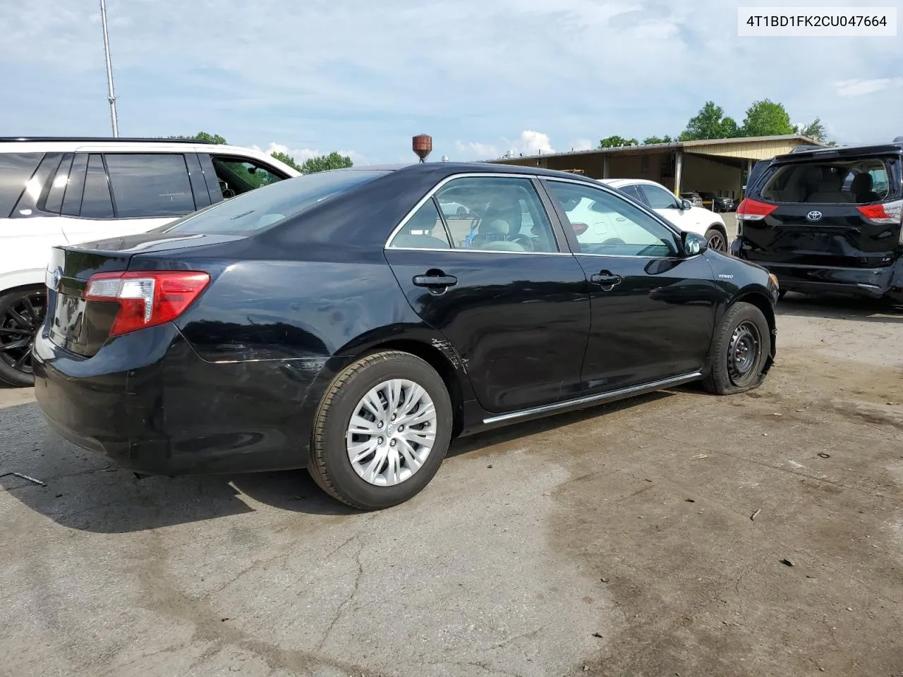 2012 Toyota Camry Hybrid VIN: 4T1BD1FK2CU047664 Lot: 60926394