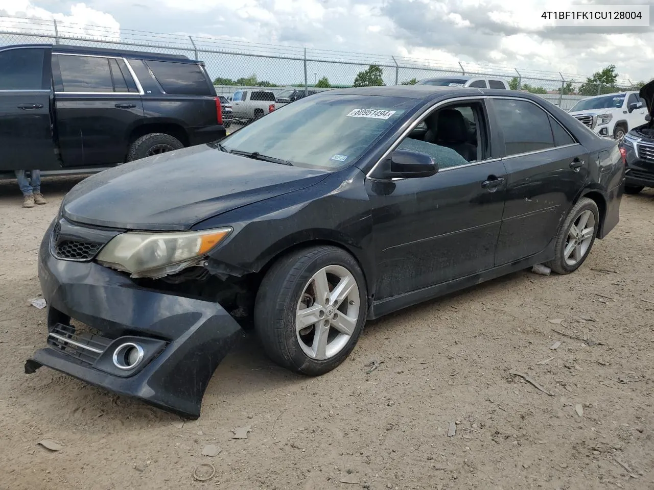 2012 Toyota Camry Base VIN: 4T1BF1FK1CU128004 Lot: 60951494