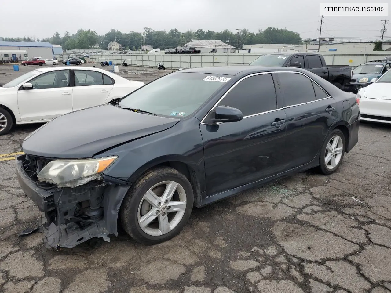 2012 Toyota Camry Base VIN: 4T1BF1FK6CU156106 Lot: 61320914