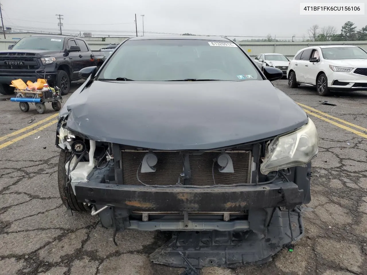 2012 Toyota Camry Base VIN: 4T1BF1FK6CU156106 Lot: 61320914