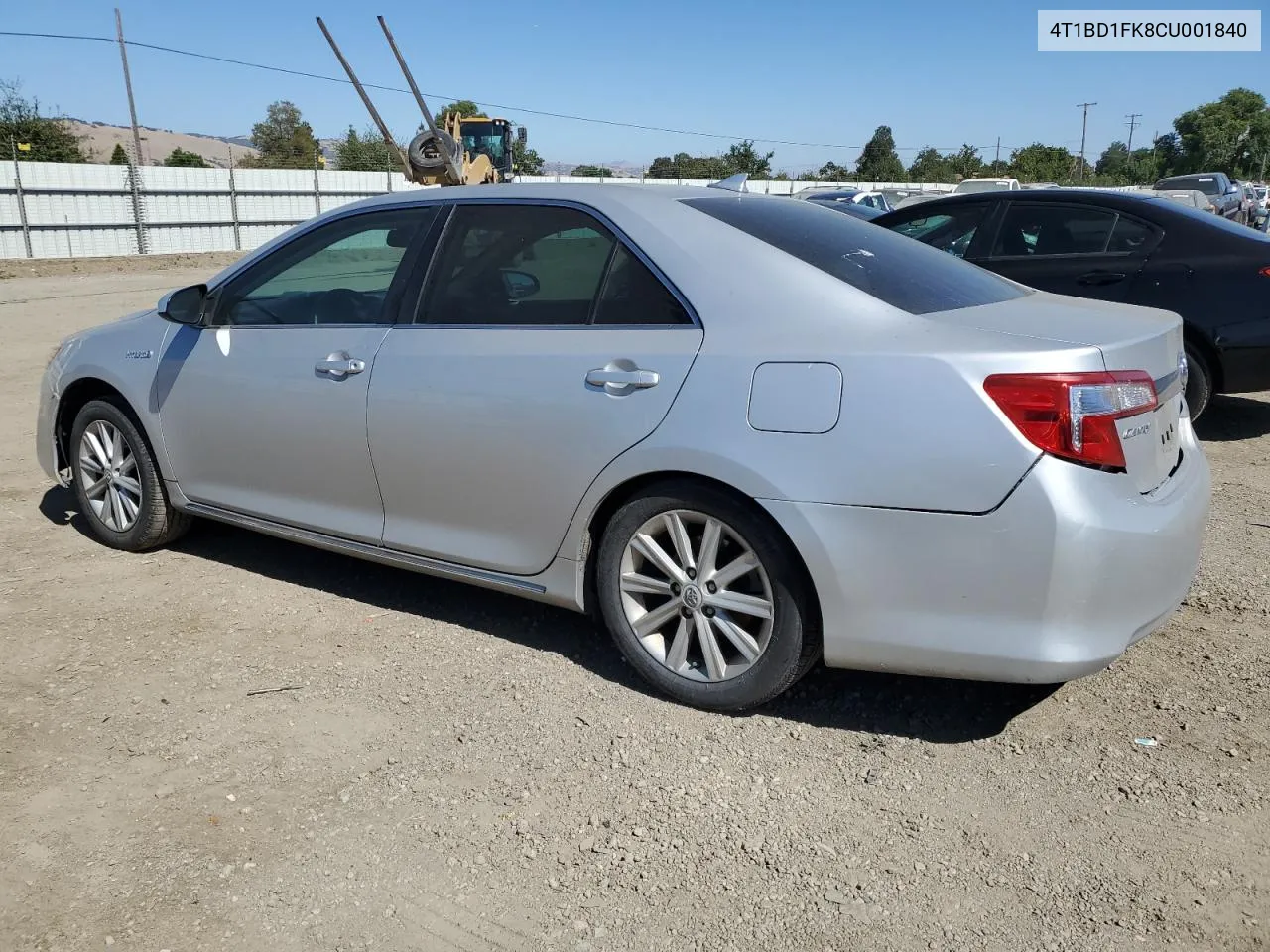 4T1BD1FK8CU001840 2012 Toyota Camry Hybrid