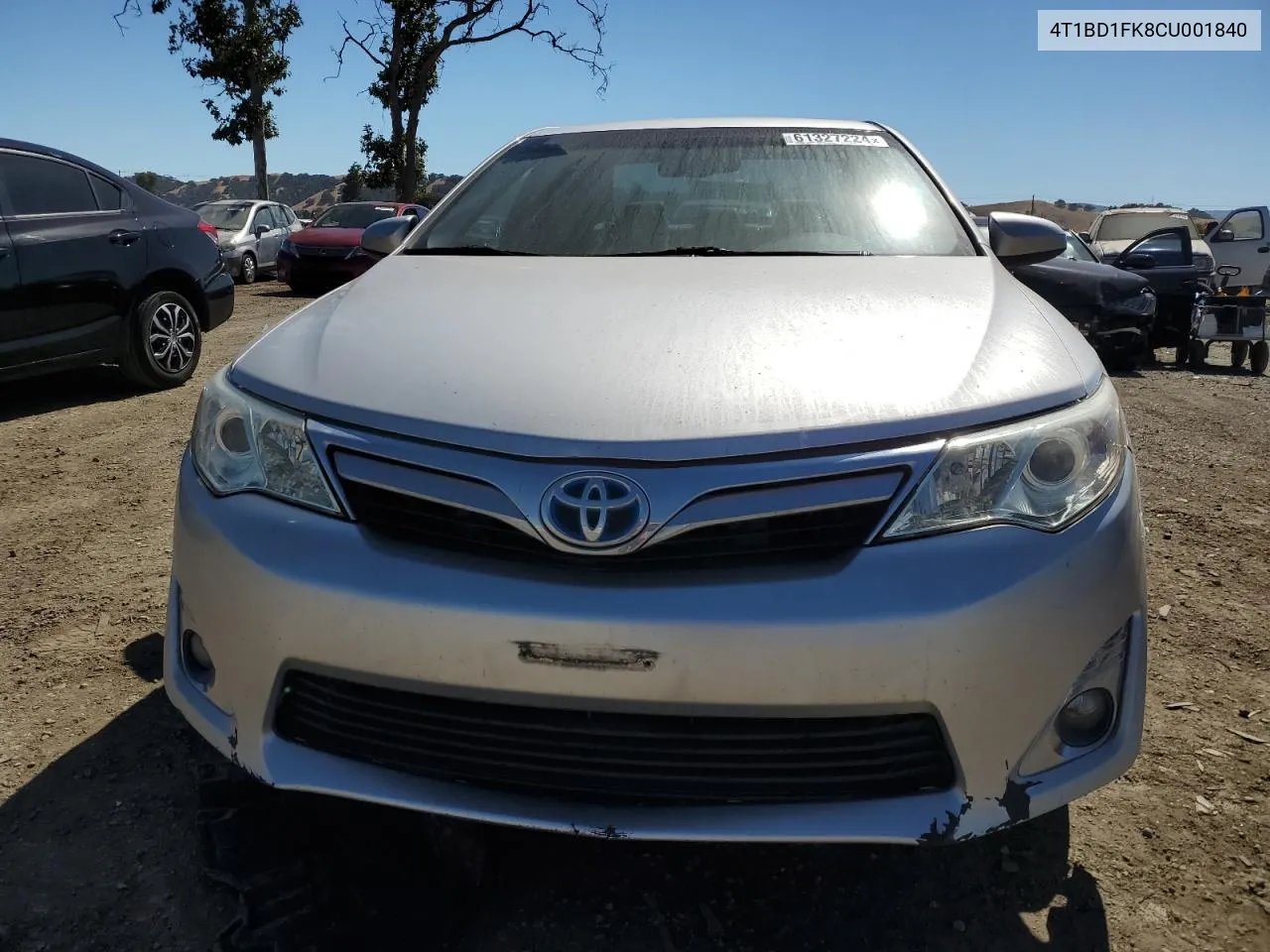 4T1BD1FK8CU001840 2012 Toyota Camry Hybrid