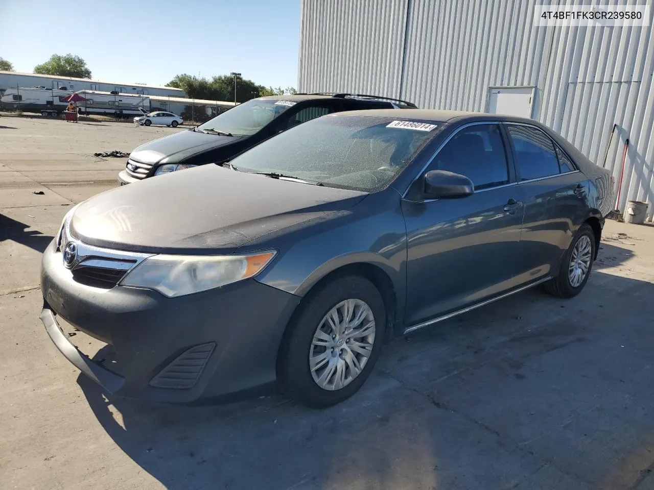 2012 Toyota Camry Base VIN: 4T4BF1FK3CR239580 Lot: 61486014