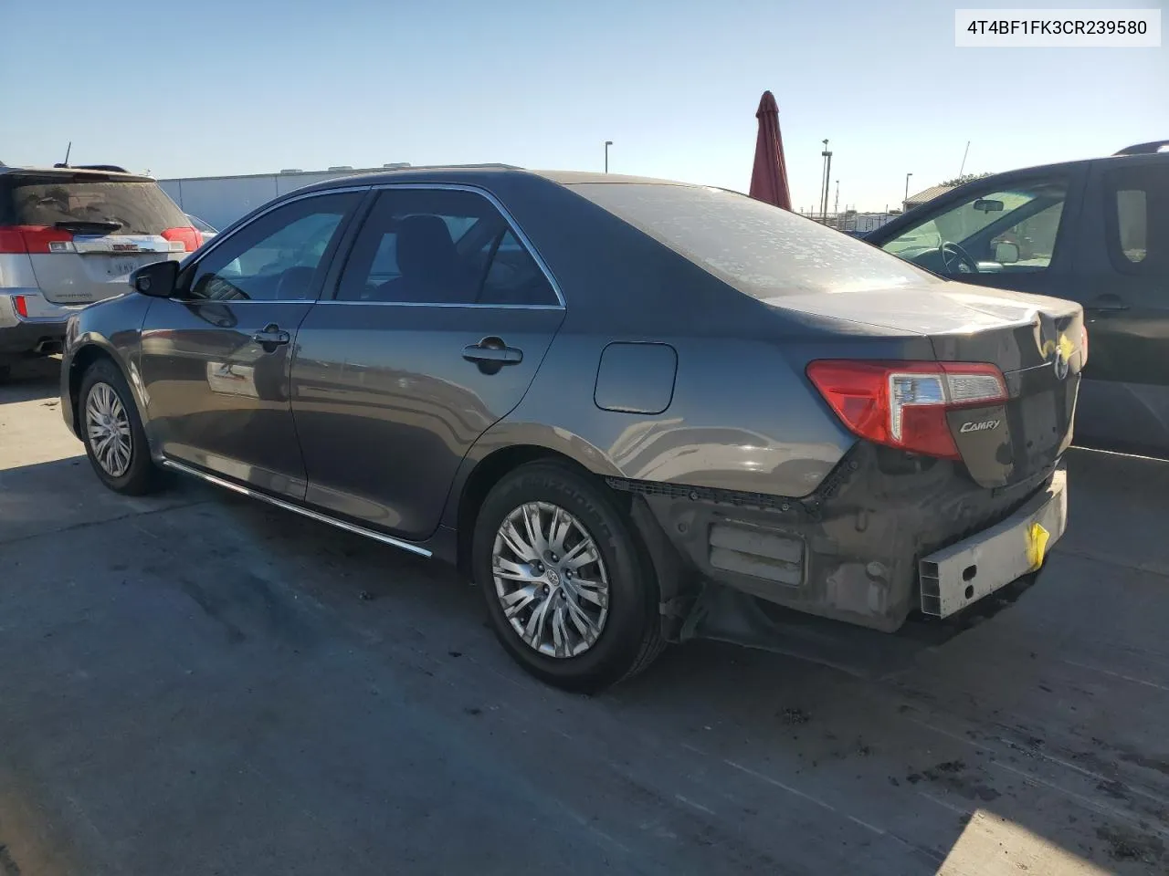 2012 Toyota Camry Base VIN: 4T4BF1FK3CR239580 Lot: 61486014