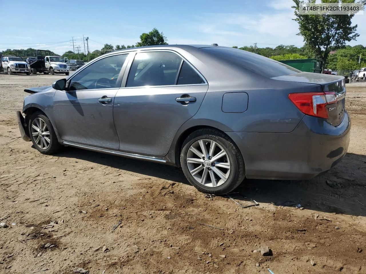 2012 Toyota Camry Base VIN: 4T4BF1FK2CR193403 Lot: 61541474