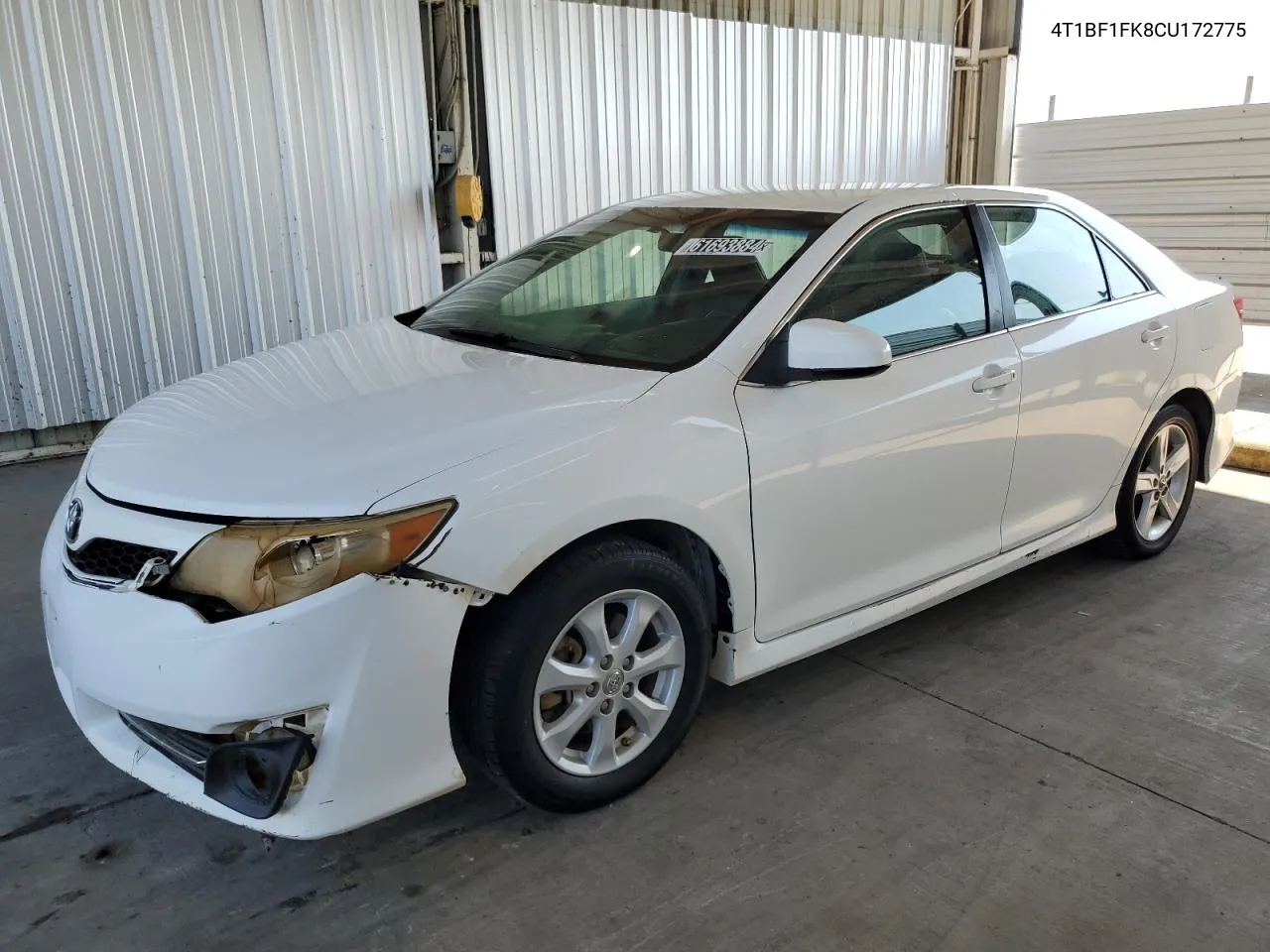 2012 Toyota Camry Base VIN: 4T1BF1FK8CU172775 Lot: 61693884