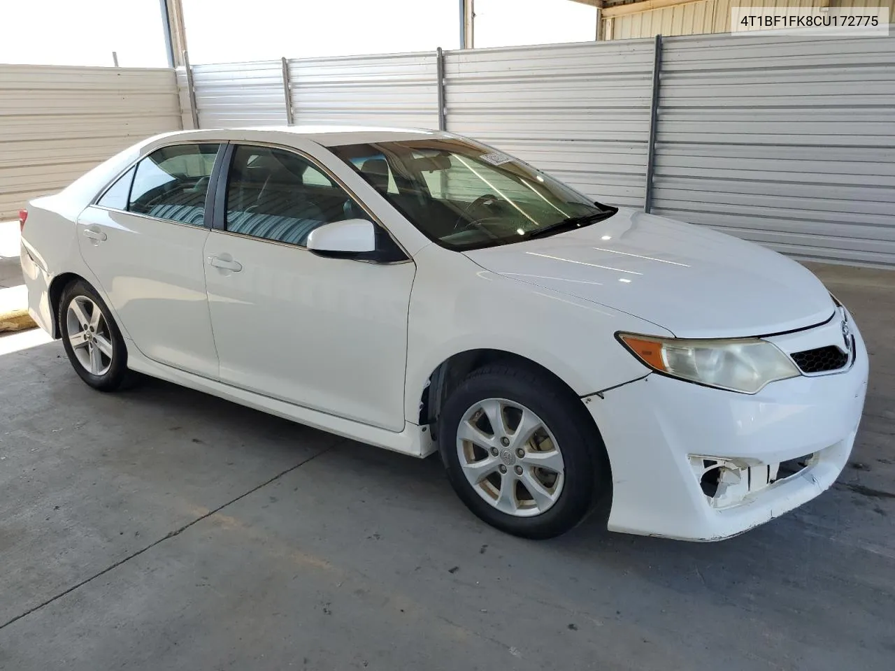 2012 Toyota Camry Base VIN: 4T1BF1FK8CU172775 Lot: 61693884