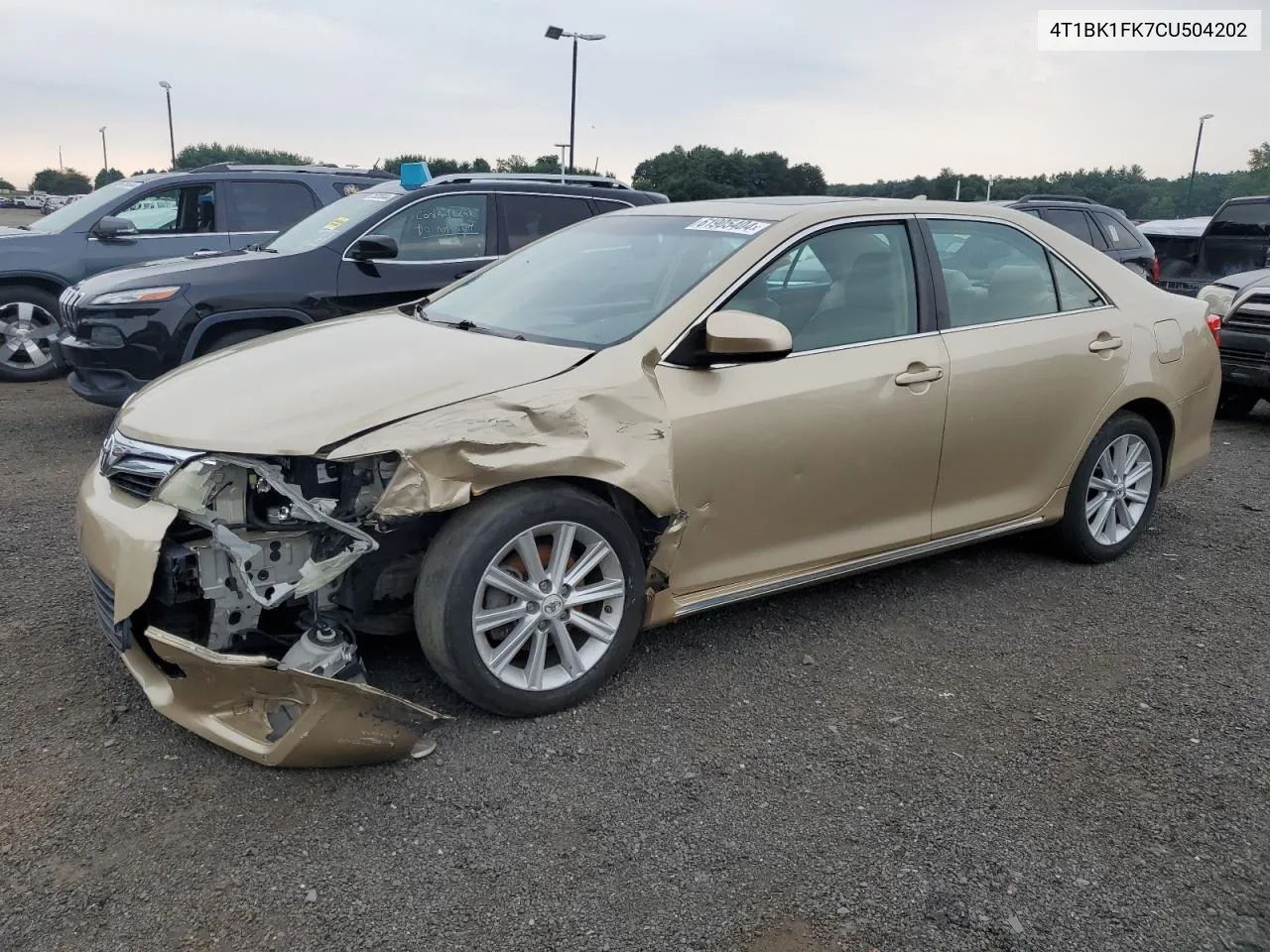 4T1BK1FK7CU504202 2012 Toyota Camry Se