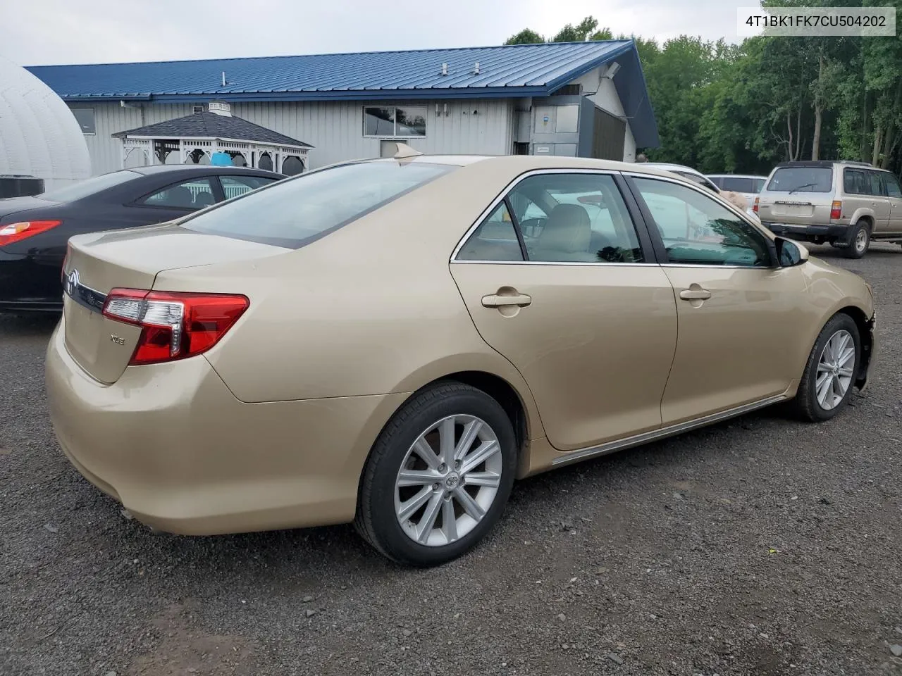 2012 Toyota Camry Se VIN: 4T1BK1FK7CU504202 Lot: 61905404