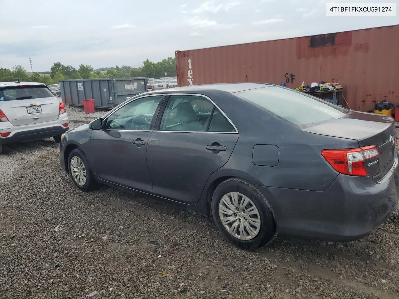 2012 Toyota Camry Base VIN: 4T1BF1FKXCU591274 Lot: 61983104