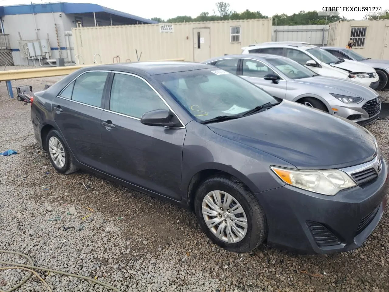 2012 Toyota Camry Base VIN: 4T1BF1FKXCU591274 Lot: 61983104