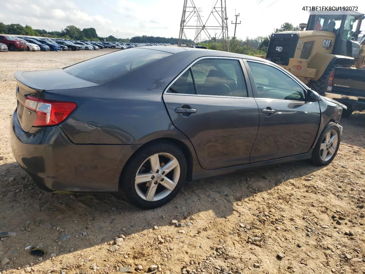 2012 Toyota Camry Base VIN: 4T1BF1FK8CU192072 Lot: 62062203