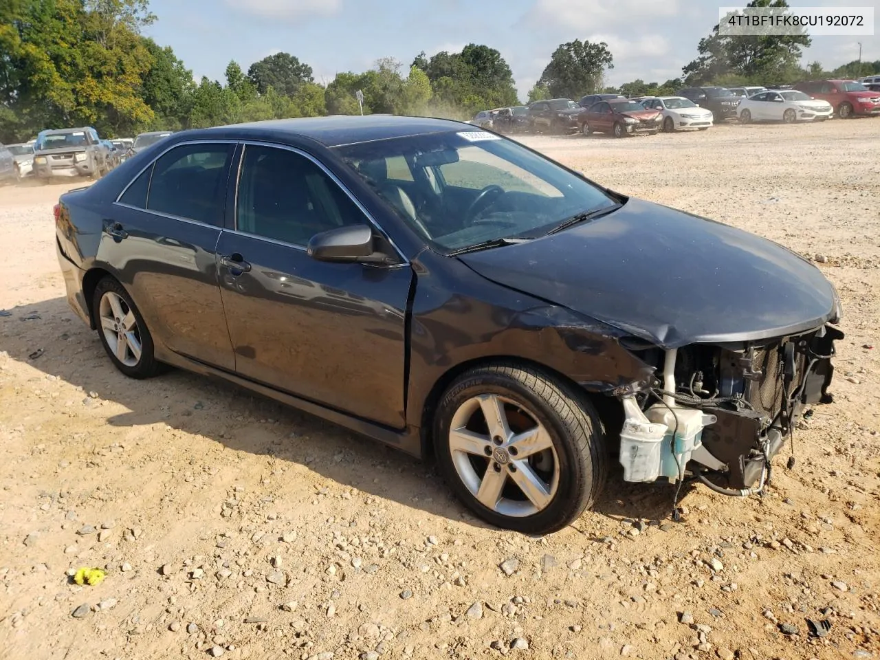 2012 Toyota Camry Base VIN: 4T1BF1FK8CU192072 Lot: 62062203