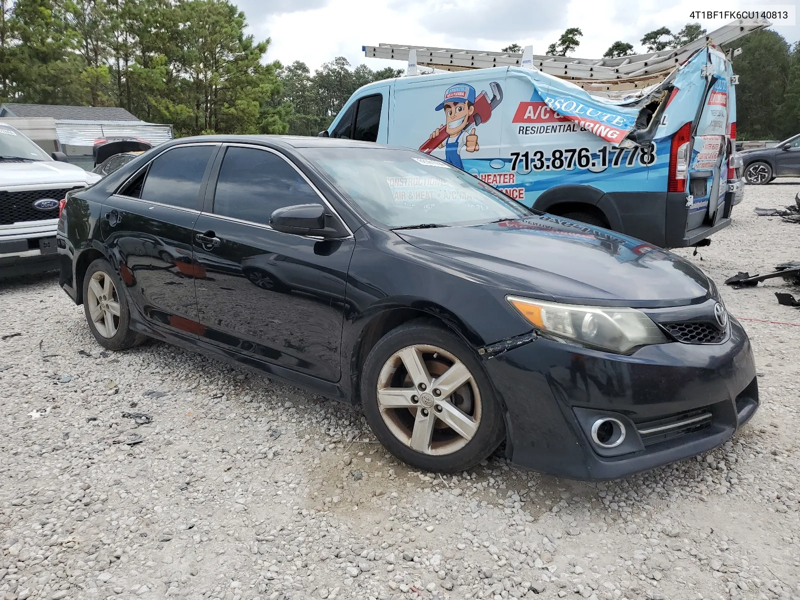 2012 Toyota Camry Base VIN: 4T1BF1FK6CU140813 Lot: 62361054