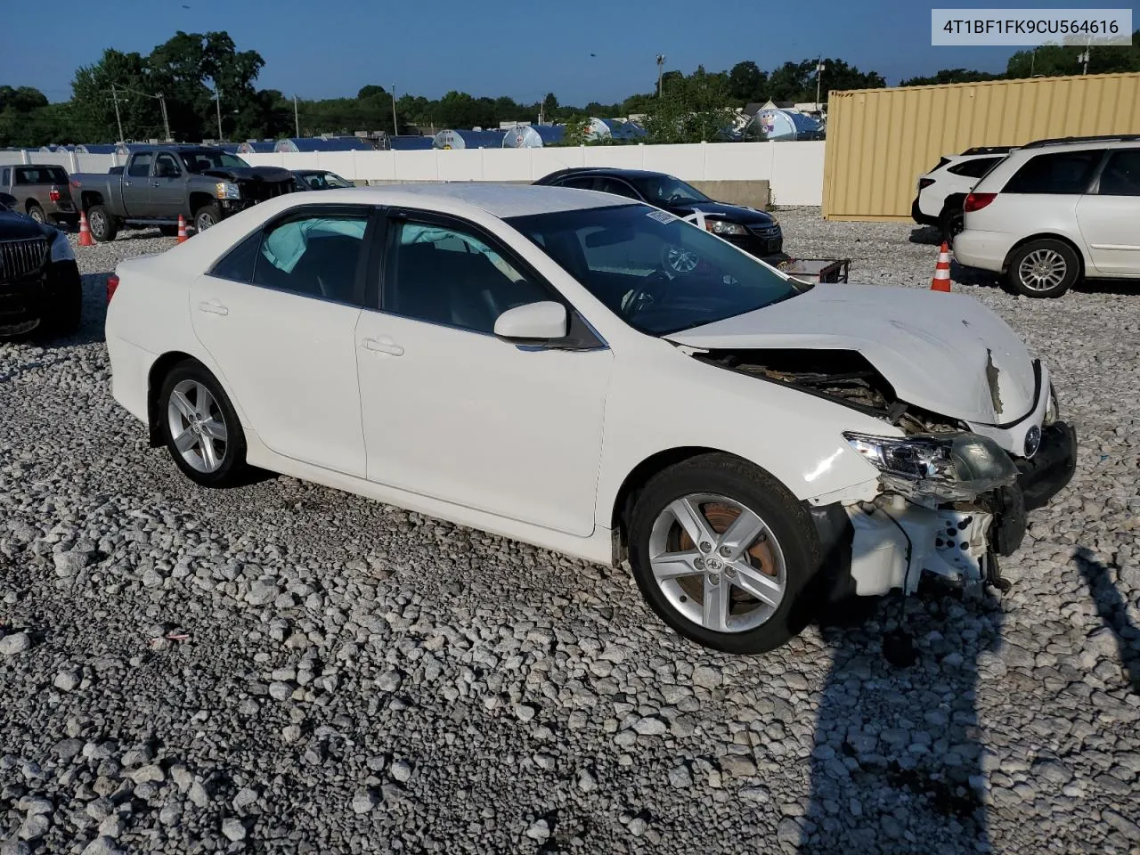 2012 Toyota Camry Base VIN: 4T1BF1FK9CU564616 Lot: 62658104