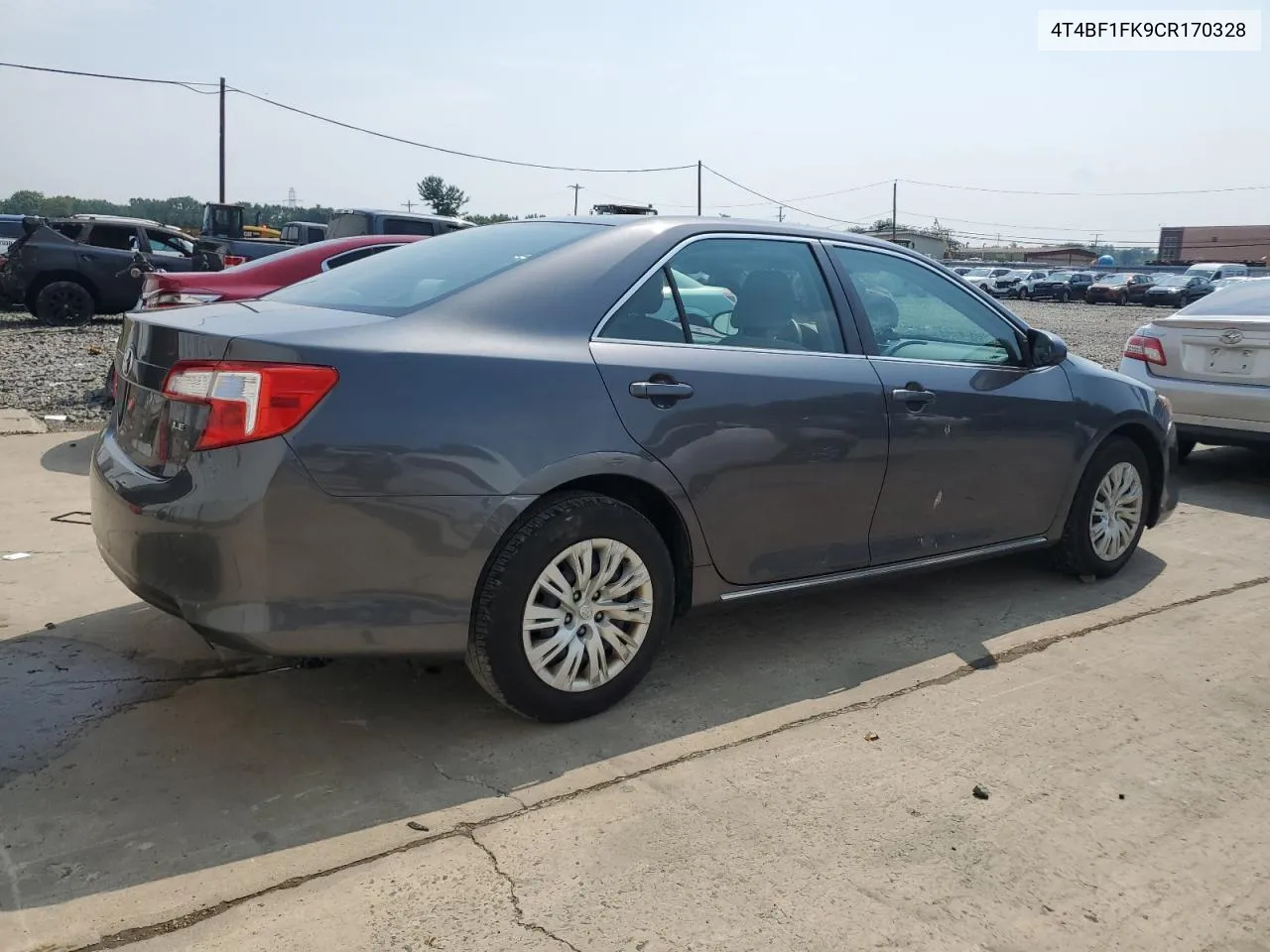 2012 Toyota Camry Base VIN: 4T4BF1FK9CR170328 Lot: 62723094