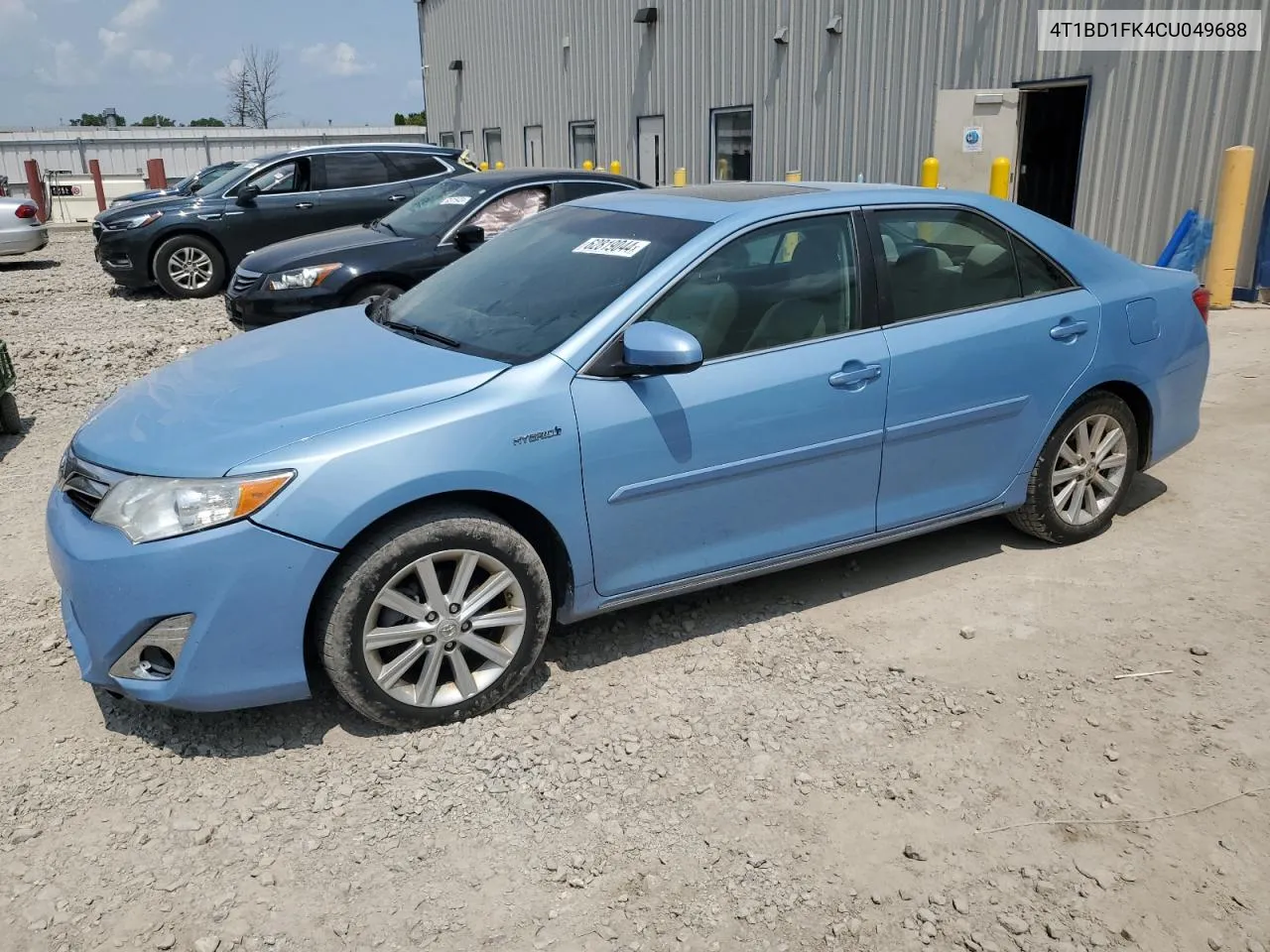 2012 Toyota Camry Hybrid VIN: 4T1BD1FK4CU049688 Lot: 62819044