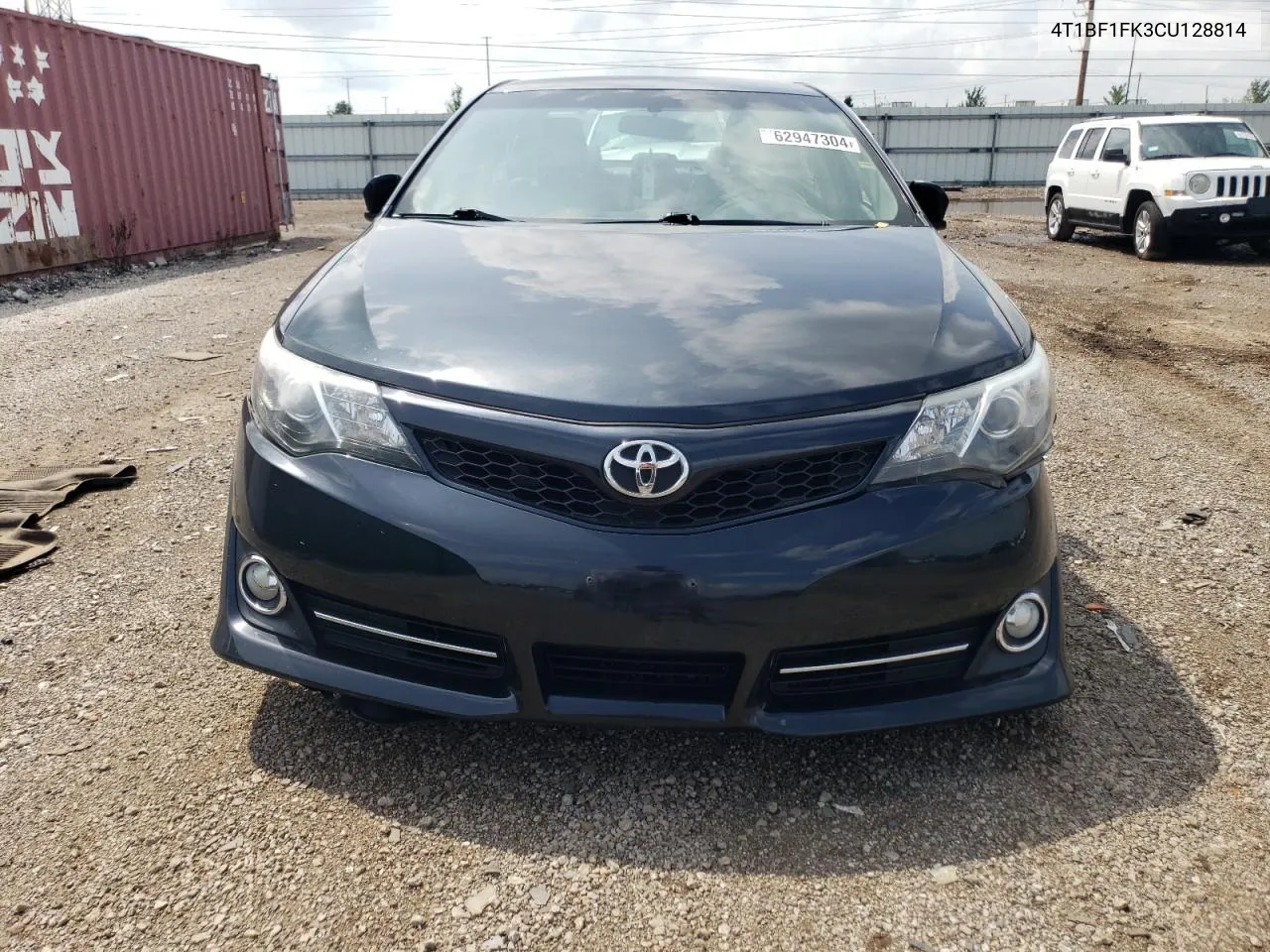 2012 Toyota Camry Base VIN: 4T1BF1FK3CU128814 Lot: 62947304