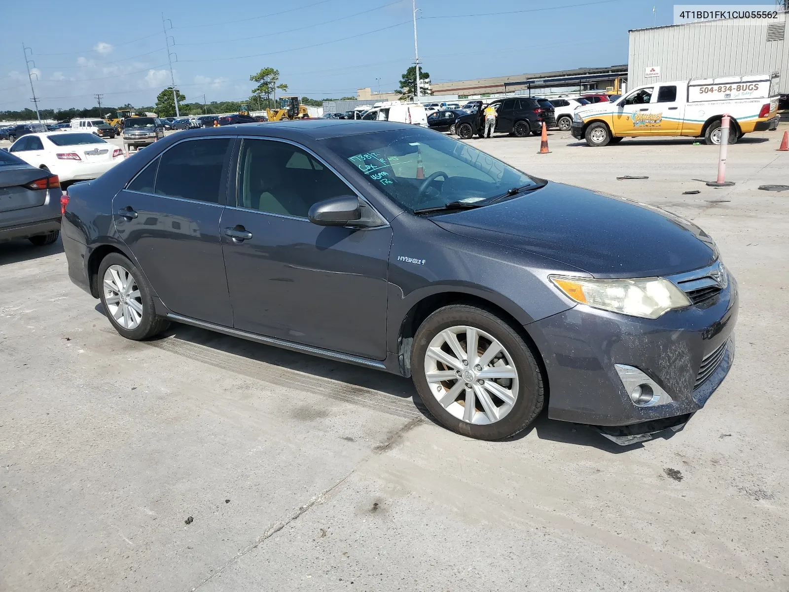 2012 Toyota Camry Hybrid VIN: 4T1BD1FK1CU055562 Lot: 63695214