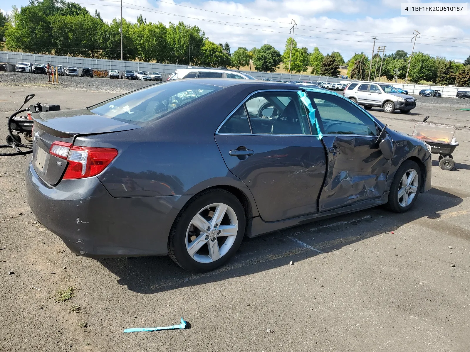 2012 Toyota Camry Base VIN: 4T1BF1FK2CU610187 Lot: 63724534