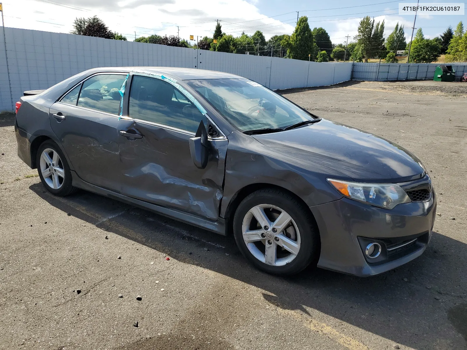 2012 Toyota Camry Base VIN: 4T1BF1FK2CU610187 Lot: 63724534