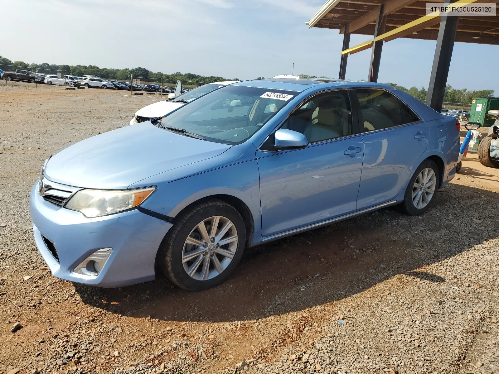 2012 Toyota Camry Base VIN: 4T1BF1FK5CU525120 Lot: 64245604