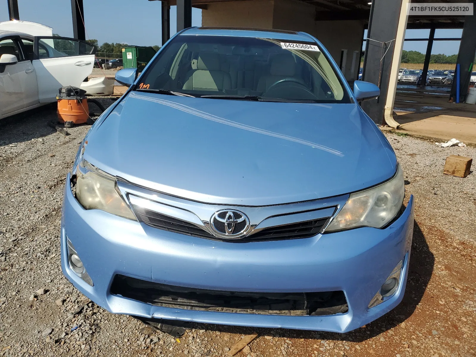 2012 Toyota Camry Base VIN: 4T1BF1FK5CU525120 Lot: 64245604