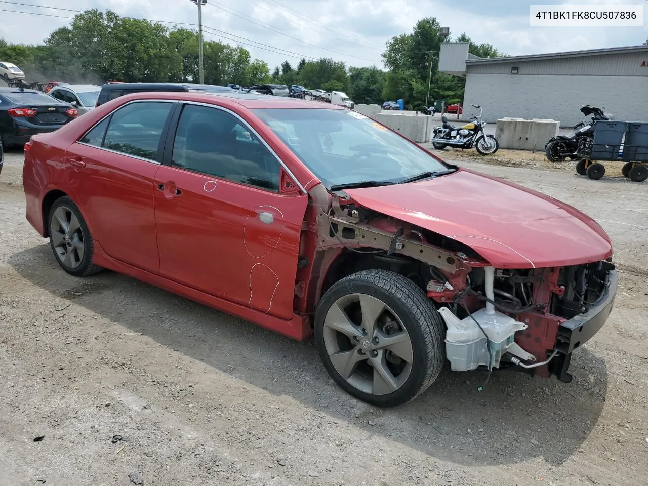 4T1BK1FK8CU507836 2012 Toyota Camry Se