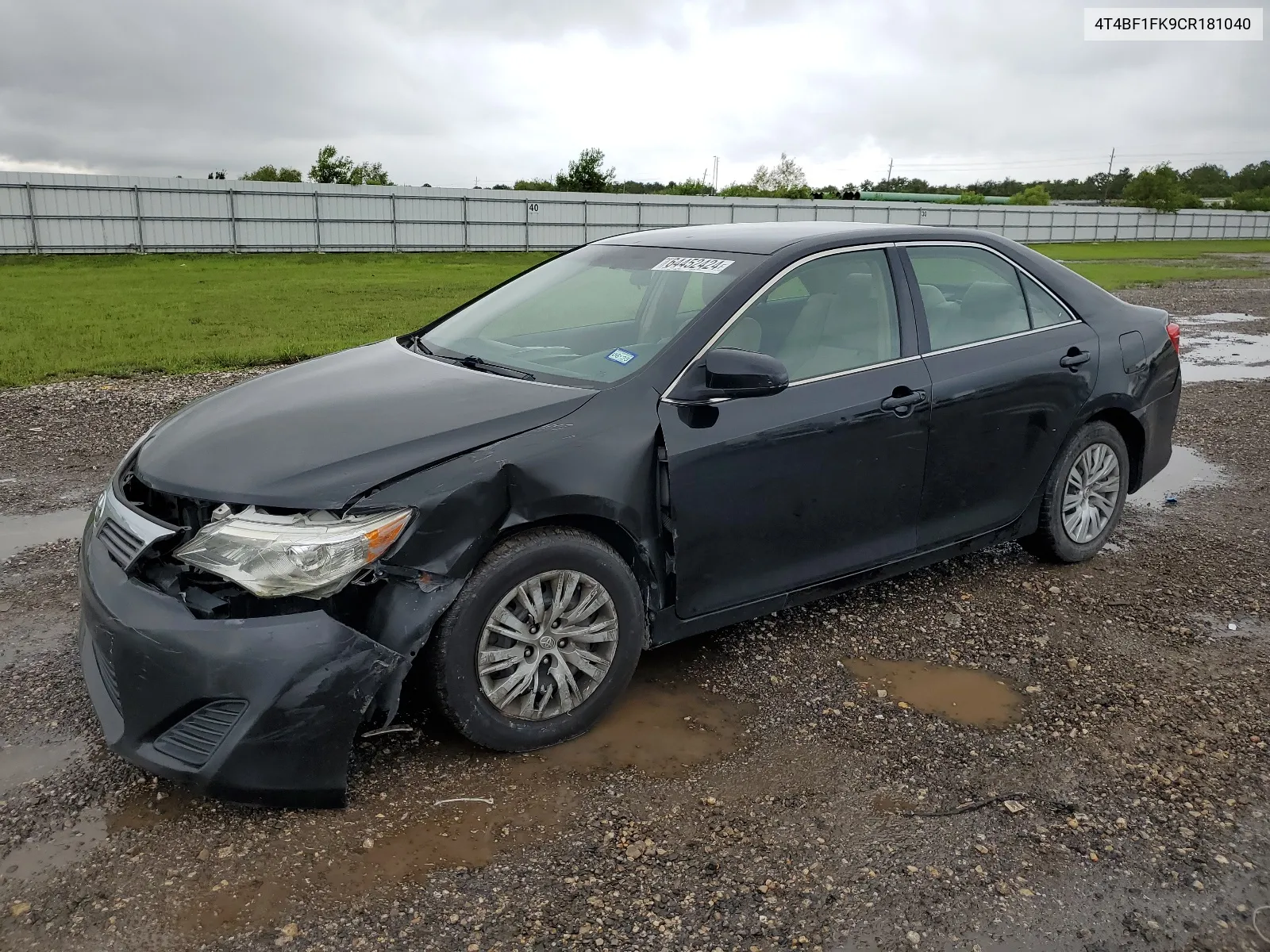 2012 Toyota Camry Base VIN: 4T4BF1FK9CR181040 Lot: 64452424