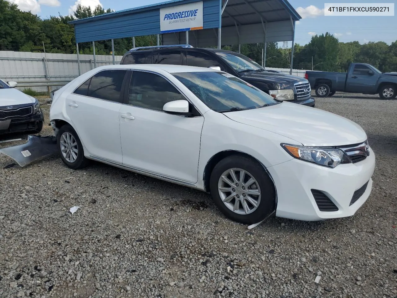 2012 Toyota Camry Base VIN: 4T1BF1FKXCU590271 Lot: 64614724