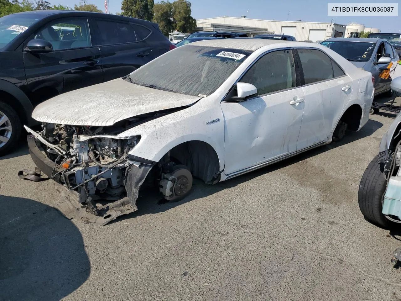 4T1BD1FK8CU036037 2012 Toyota Camry Hybrid