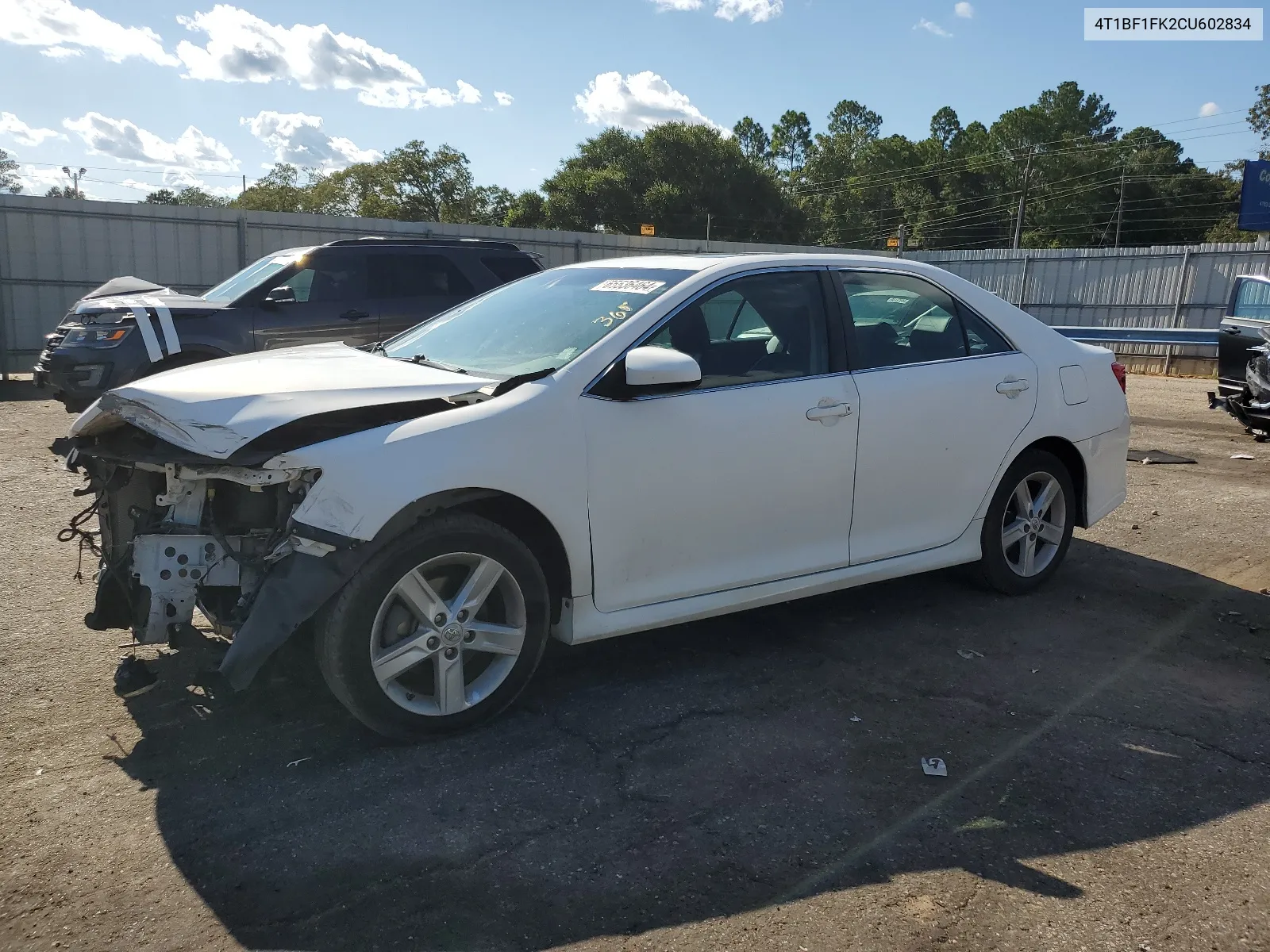 4T1BF1FK2CU602834 2012 Toyota Camry Base