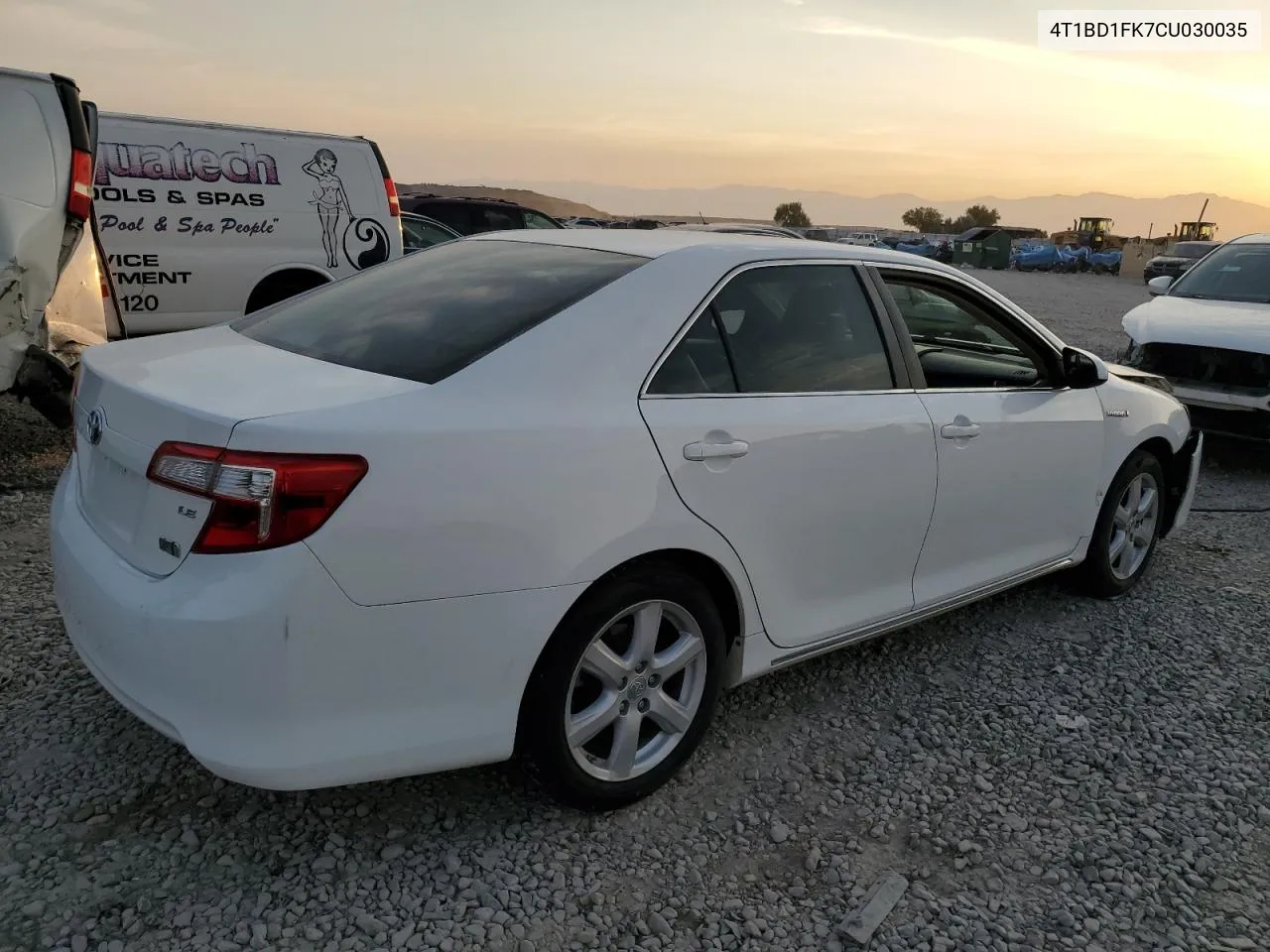 2012 Toyota Camry Hybrid VIN: 4T1BD1FK7CU030035 Lot: 65677604