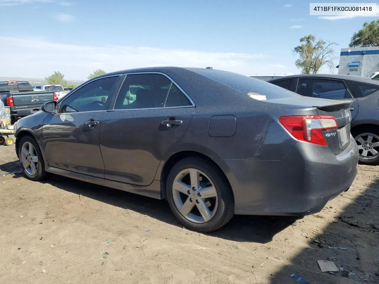 2012 Toyota Camry Base VIN: 4T1BF1FK0CU081418 Lot: 65913934