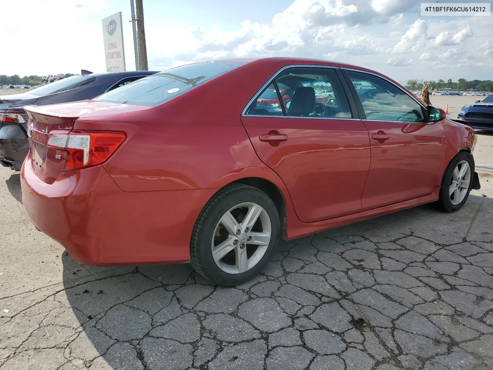 2012 Toyota Camry Base VIN: 4T1BF1FK6CU614212 Lot: 66066124