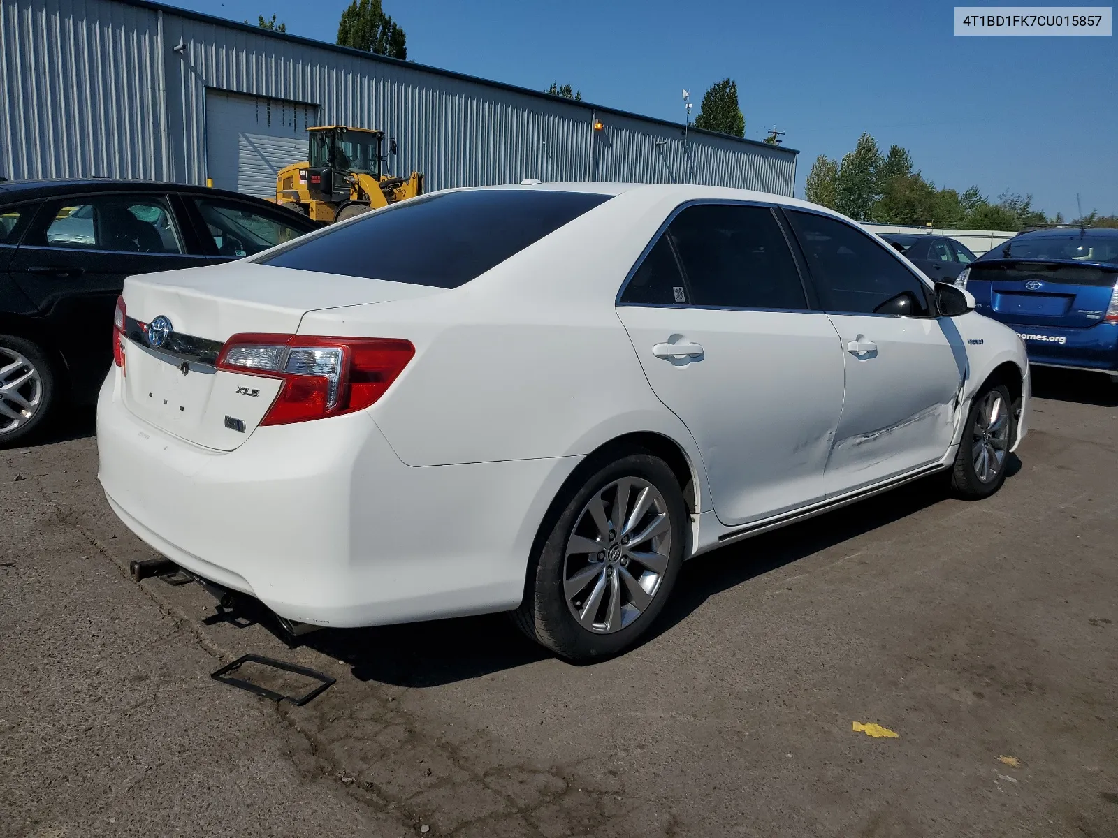 2012 Toyota Camry Hybrid VIN: 4T1BD1FK7CU015857 Lot: 66079544