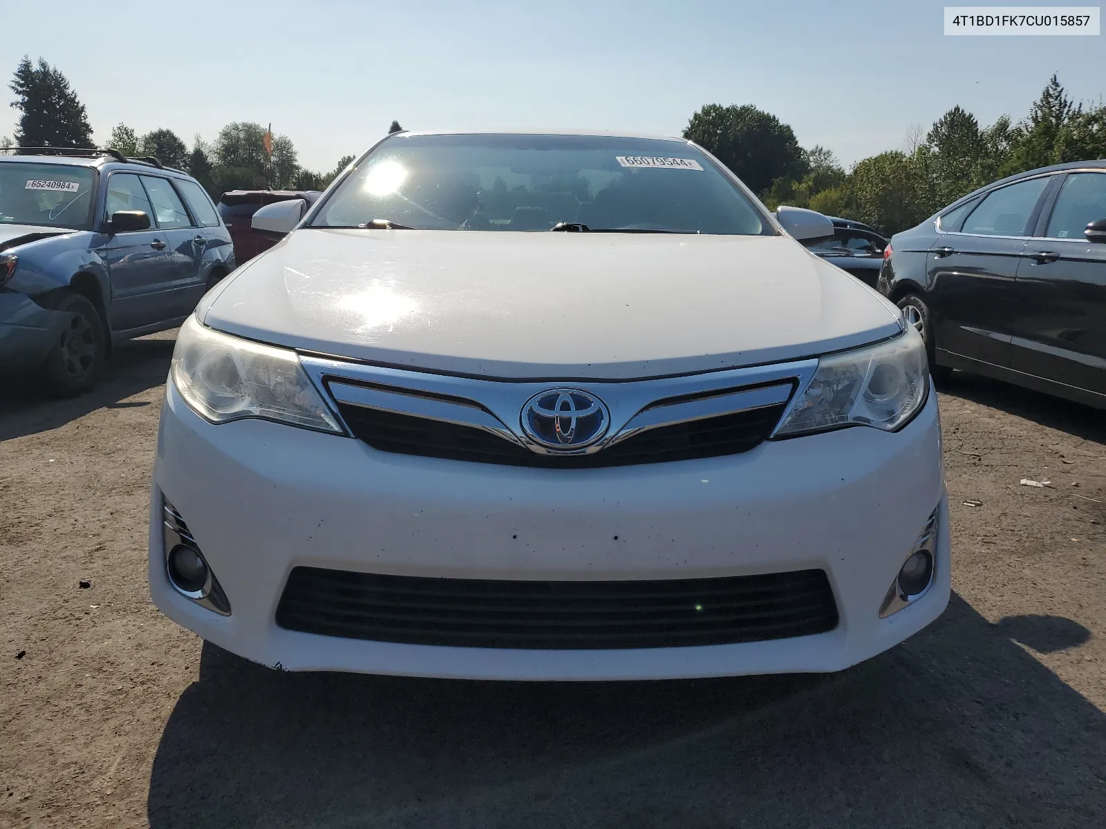 2012 Toyota Camry Hybrid VIN: 4T1BD1FK7CU015857 Lot: 66079544