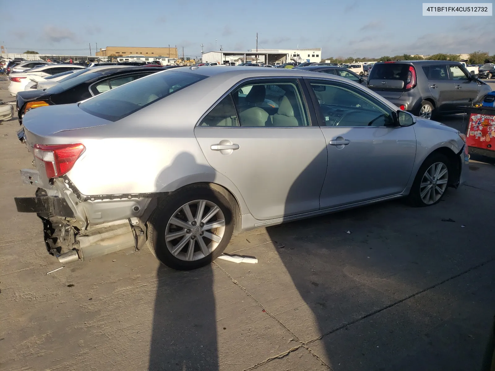 2012 Toyota Camry Base VIN: 4T1BF1FK4CU512732 Lot: 66198614