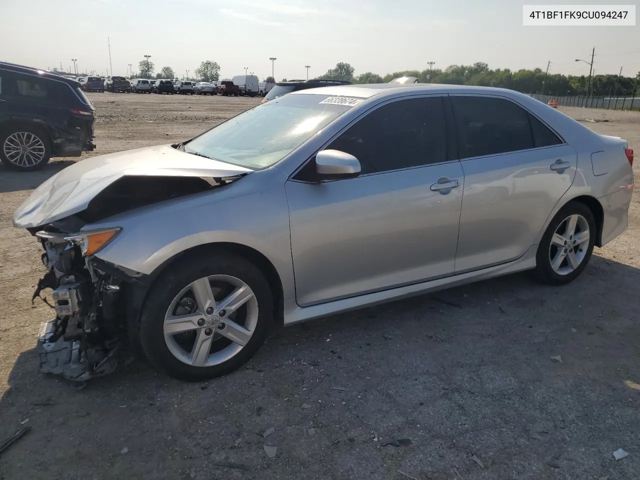 2012 Toyota Camry Base VIN: 4T1BF1FK9CU094247 Lot: 66328674