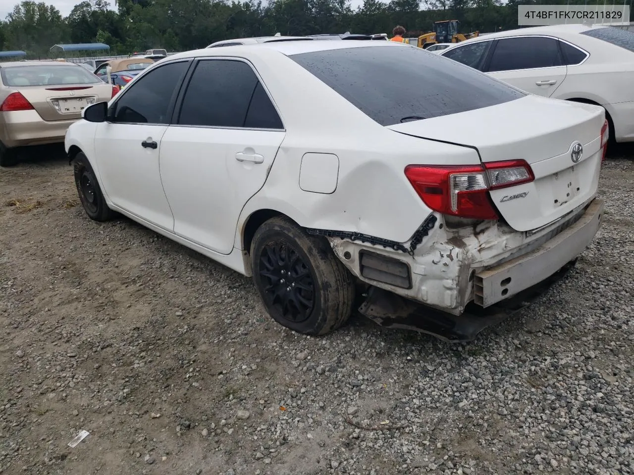 4T4BF1FK7CR211829 2012 Toyota Camry Base