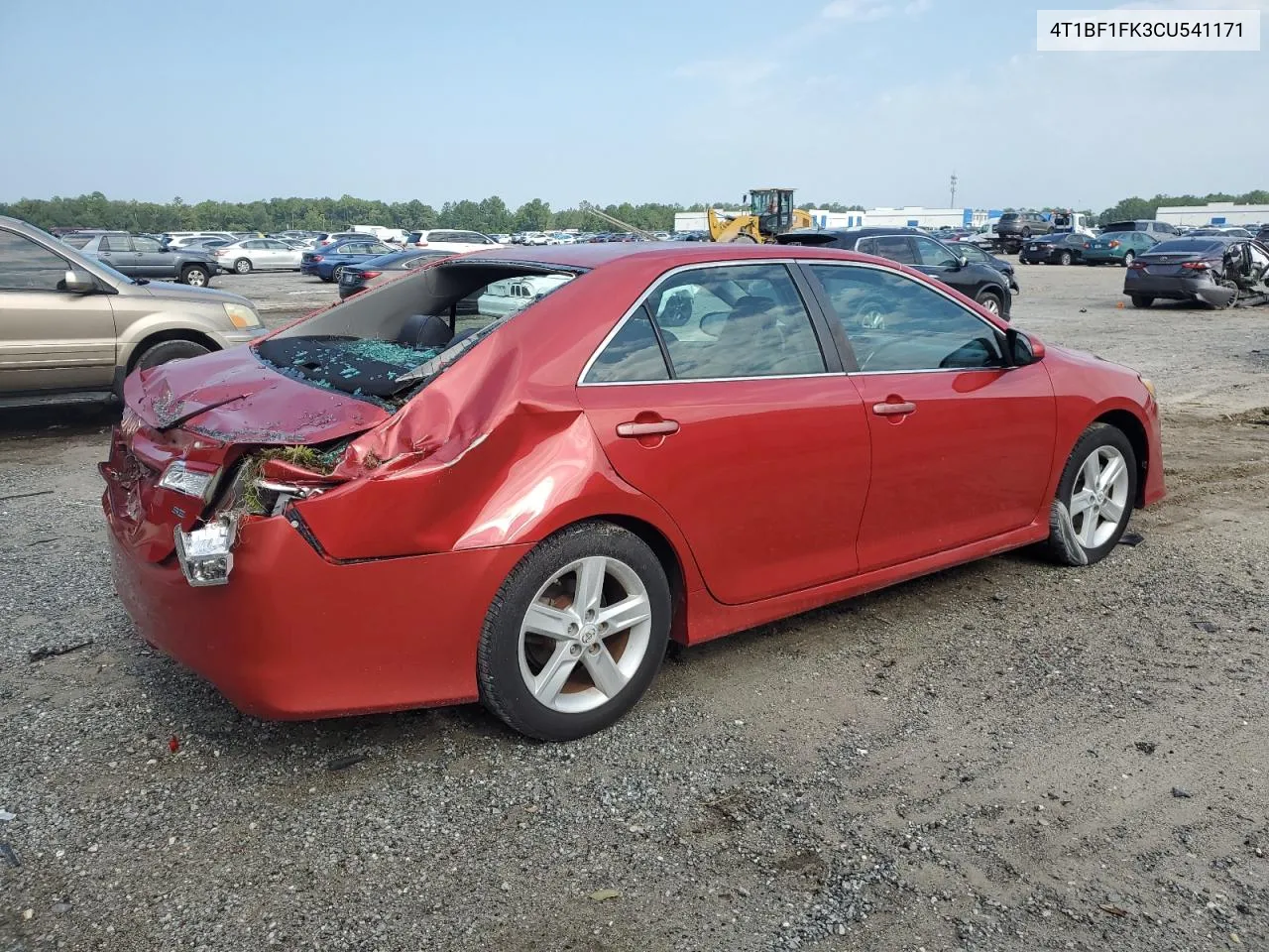 2012 Toyota Camry Base VIN: 4T1BF1FK3CU541171 Lot: 66532244